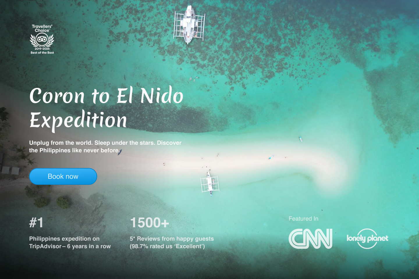 +23% conversion for the #1 boat tour in the Philippines. Big Dream Boat Man. 